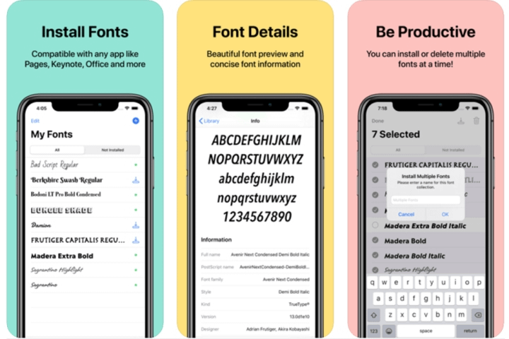 Top 4 Font Apps for iPhone in 2023 